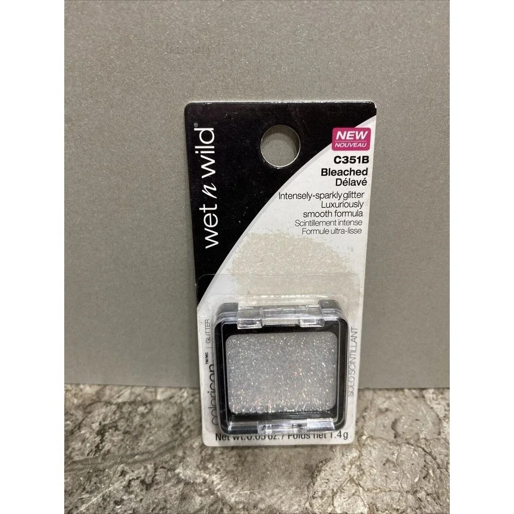 wet n wild Color Icon Glitter Single Eye Shadow - Bleached